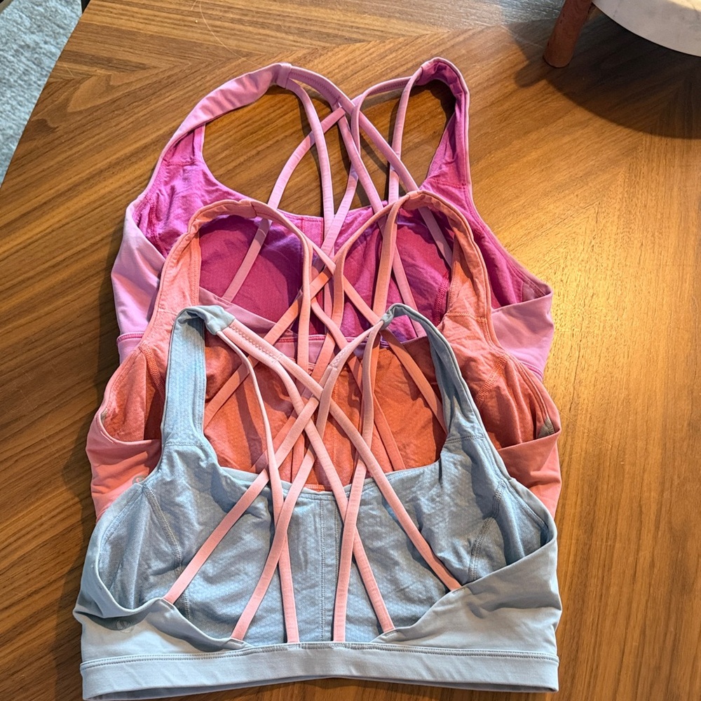 Lululemon Strappy Sports Bras